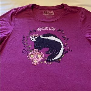 Monday’s stink skunk T-shirt women’s 2xl